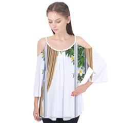 Window Flutter Sleeve Tee 