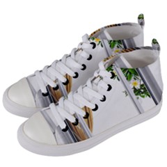 Window Women s Mid-top Canvas Sneakers