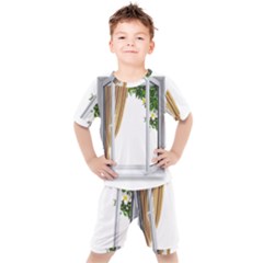 Window Kids  Tee And Shorts Set