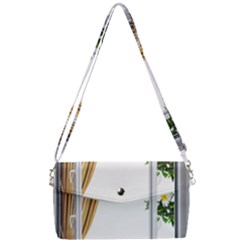 Window Removable Strap Clutch Bag