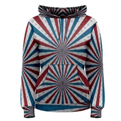 Usa-deco-background Women s Pullover Hoodie