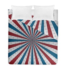 Usa-deco-background Duvet Cover Double Side (full/ Double Size)