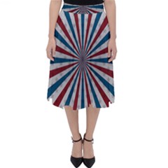 Usa-deco-background Classic Midi Skirt