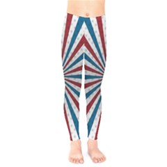 Usa-deco-background Kids  Leggings