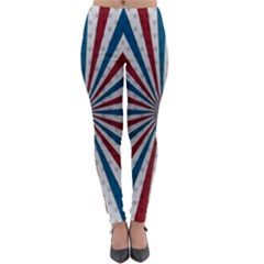 Usa-deco-background Lightweight Velour Leggings