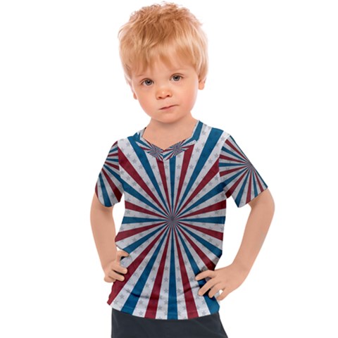 Usa-deco-background Kids  Sports Tee by Jancukart