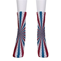 Usa-deco-background Crew Socks