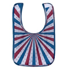 Usa-deco-background Baby Bib