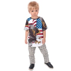 American-eagle- Clip-art Kids  Raglan Tee