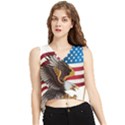 American-eagle- Clip-art V-Neck Cropped Tank Top View1