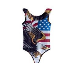 American-eagle- Clip-art Kids  Frill Swimsuit by Jancukart