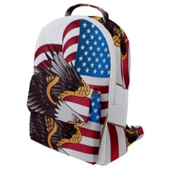 American-eagle- Clip-art Flap Pocket Backpack (small)