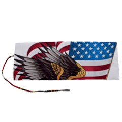 American-eagle- Clip-art Roll Up Canvas Pencil Holder (s) by Jancukart