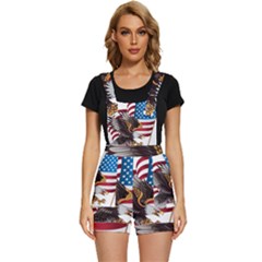 American-eagle- Clip-art Short Overalls by Jancukart