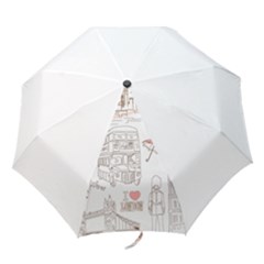 London-paris-drawing-vector-london-comics Folding Umbrellas