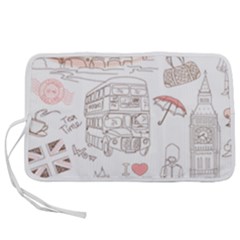 London-paris-drawing-vector-london-comics Pen Storage Case (l) by Jancukart