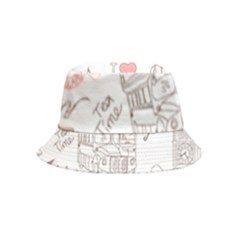 London-paris-drawing-vector-london-comics Bucket Hat (kids)