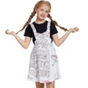 London-paris-drawing-vector-london-comics Kids  Apron Dress View1