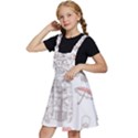 London-paris-drawing-vector-london-comics Kids  Apron Dress View2