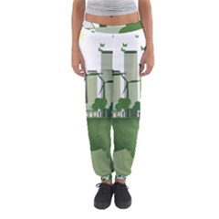 Vector-energy-saving-caring-for-the-earth Women s Jogger Sweatpants by Jancukart