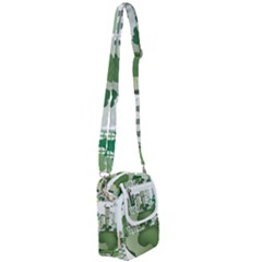 Vector-energy-saving-caring-for-the-earth Shoulder Strap Belt Bag