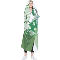 Vector-energy-saving-caring-for-the-earth Wearable Blanket by Jancukart