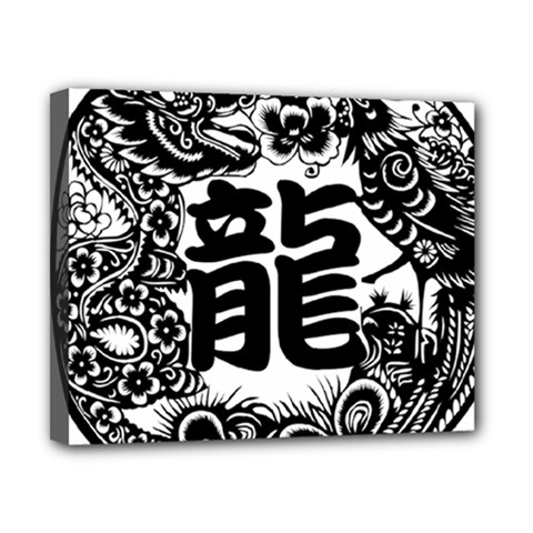 Chinese-dragon Canvas 10  X 8  (stretched)