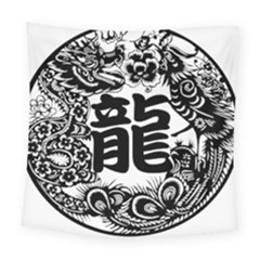 Chinese-dragon Square Tapestry (large)