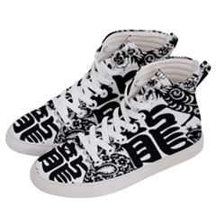 Chinese-dragon Women s Hi-top Skate Sneakers