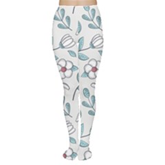 Flowers Pattern Tights