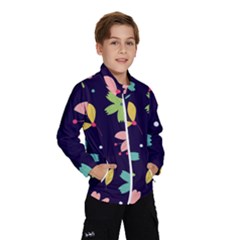 Colorful Floral Kids  Windbreaker