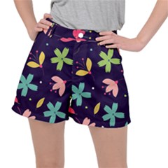 Colorful Floral Ripstop Shorts by hanggaravicky2