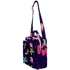 Colorful Floral Crossbody Day Bag