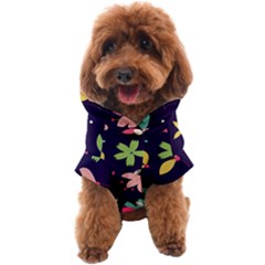 Colorful Floral Dog Coat by hanggaravicky2