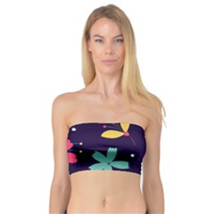 Colorful Floral Bandeau Top by hanggaravicky2