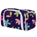 Colorful Floral Toiletries Pouch View1