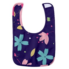 Colorful Floral Baby Bib