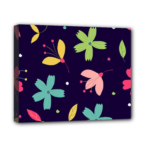 Colorful Floral Canvas 10  X 8  (stretched) by hanggaravicky2