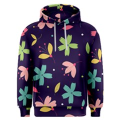 Colorful Floral Men s Overhead Hoodie