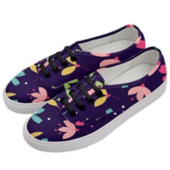 Colorful Floral Women s Classic Low Top Sneakers by hanggaravicky2