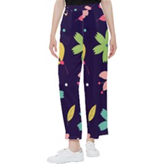 Colorful Floral Women s Pants  by hanggaravicky2