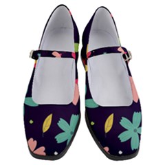 Colorful Floral Women s Mary Jane Shoes by hanggaravicky2