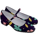 Colorful Floral Women s Mary Jane Shoes View3