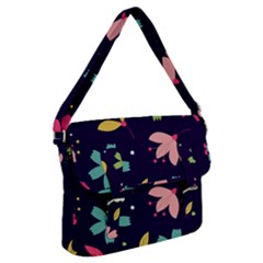 Colorful Floral Buckle Messenger Bag by hanggaravicky2