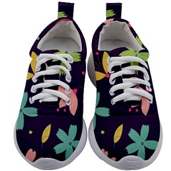 Colorful Floral Kids Athletic Shoes