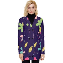 Colorful Floral Button Up Hooded Coat  by hanggaravicky2