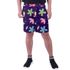 Colorful Floral Men s Pocket Shorts by hanggaravicky2