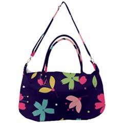 Colorful Floral Removal Strap Handbag by hanggaravicky2