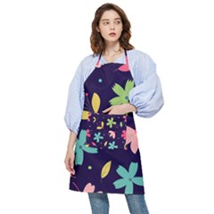 Colorful Floral Pocket Apron