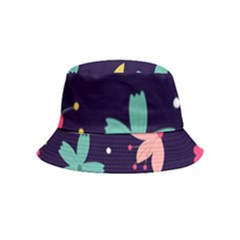 Colorful Floral Bucket Hat (kids) by hanggaravicky2